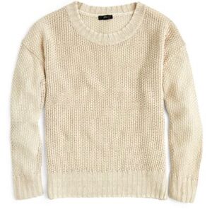 J.Crew Open Stitch Beach Sweater